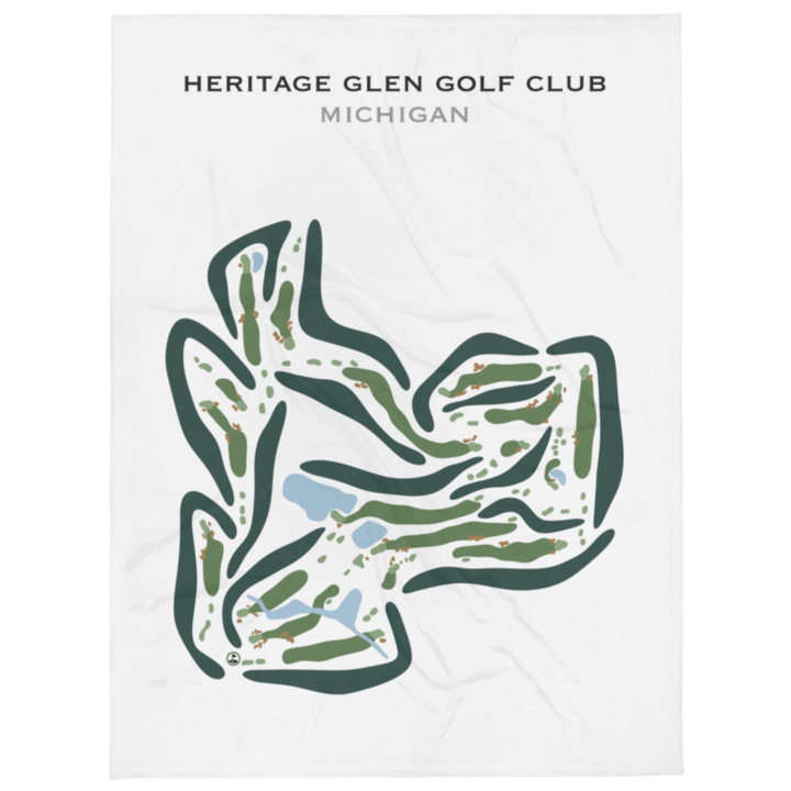 Heritage Glen Golf Club, Michigan - Printed Golf Courses