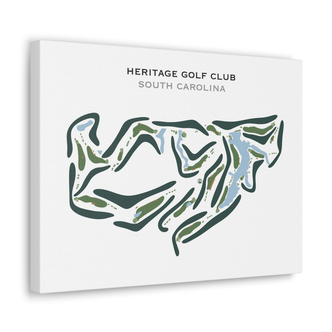 Heritage Golf Club, South Carolina - Printed Golf Course