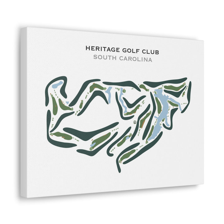 Heritage Golf Club, South Carolina - Printed Golf Course