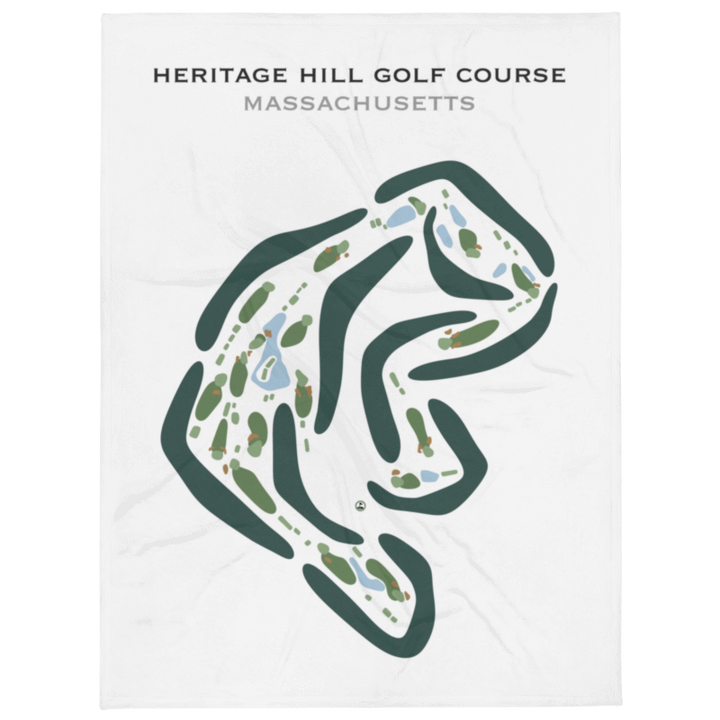 Heritage Hill Golf Course, Massachusetts - Printed Golf Courses