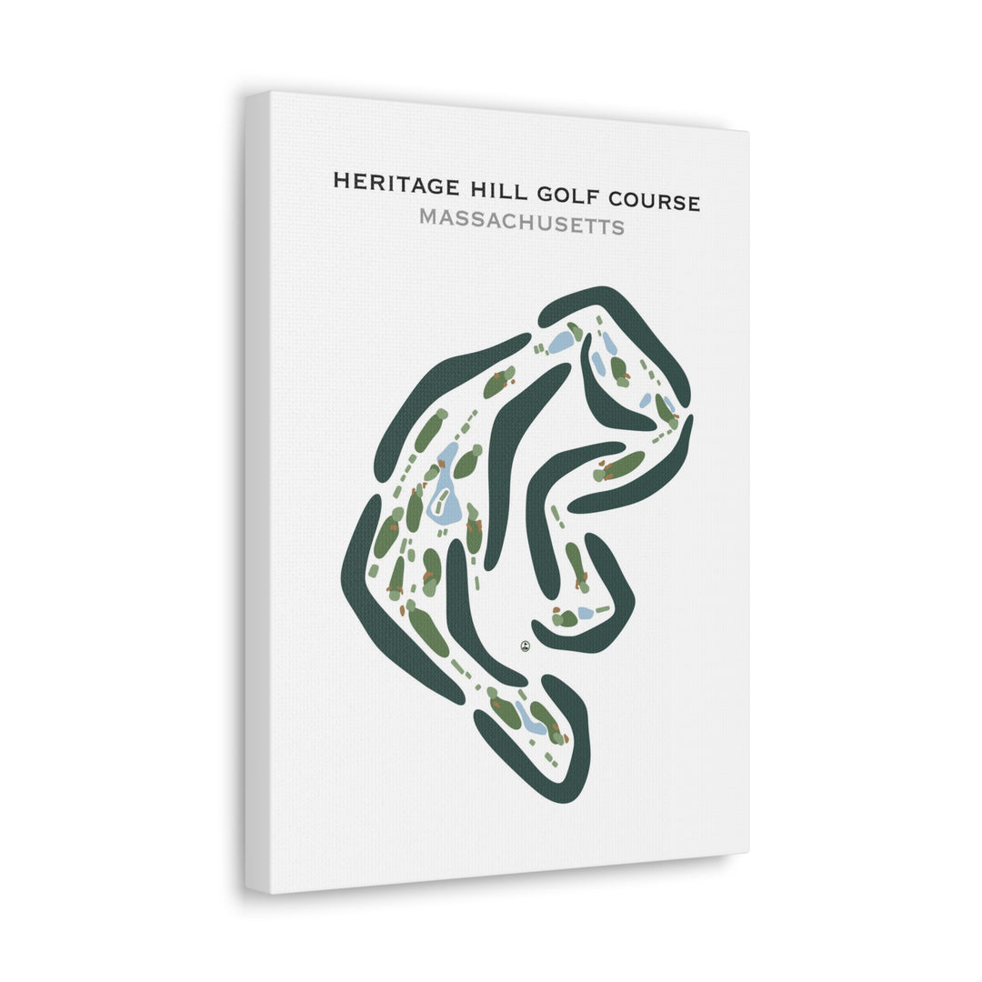 Heritage Hill Golf Course, Massachusetts - Printed Golf Courses