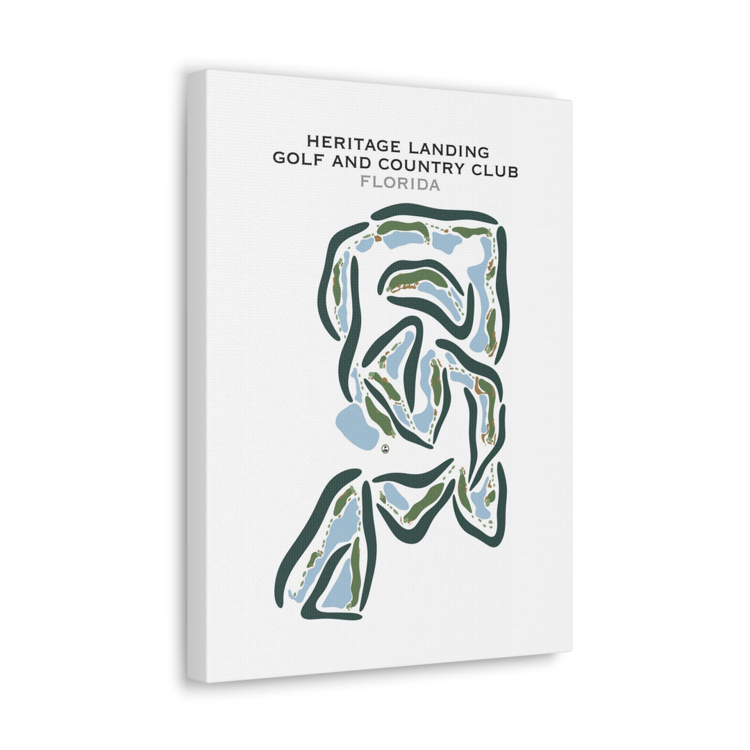 Heritage Landing Golf and Country Club, Florida - Printed Golf Courses