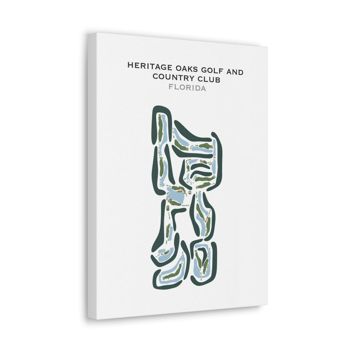 Heritage Oaks Golf & Country Club, Florida - Printed Golf Courses