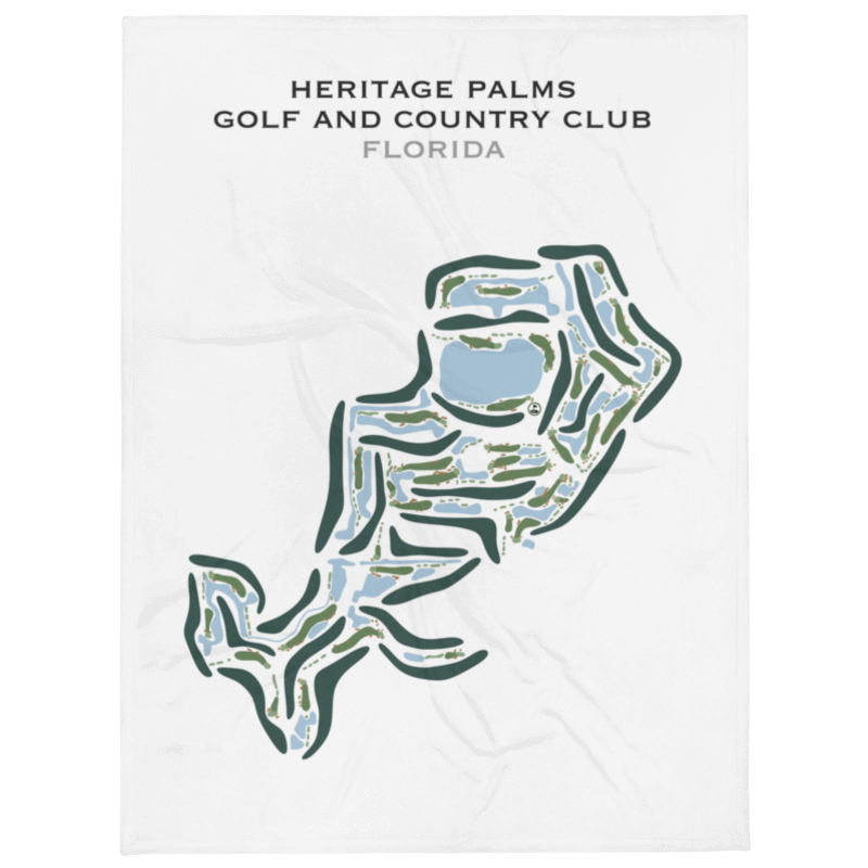 Heritage Palms Golf & Country Club, Florida - Printed Golf Course