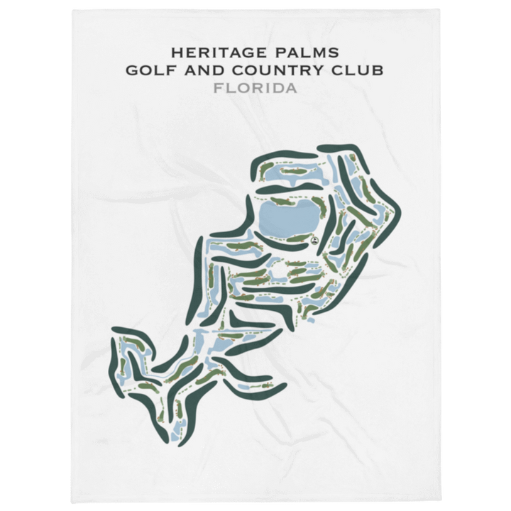 Heritage Palms Golf & Country Club, Florida - Printed Golf Course