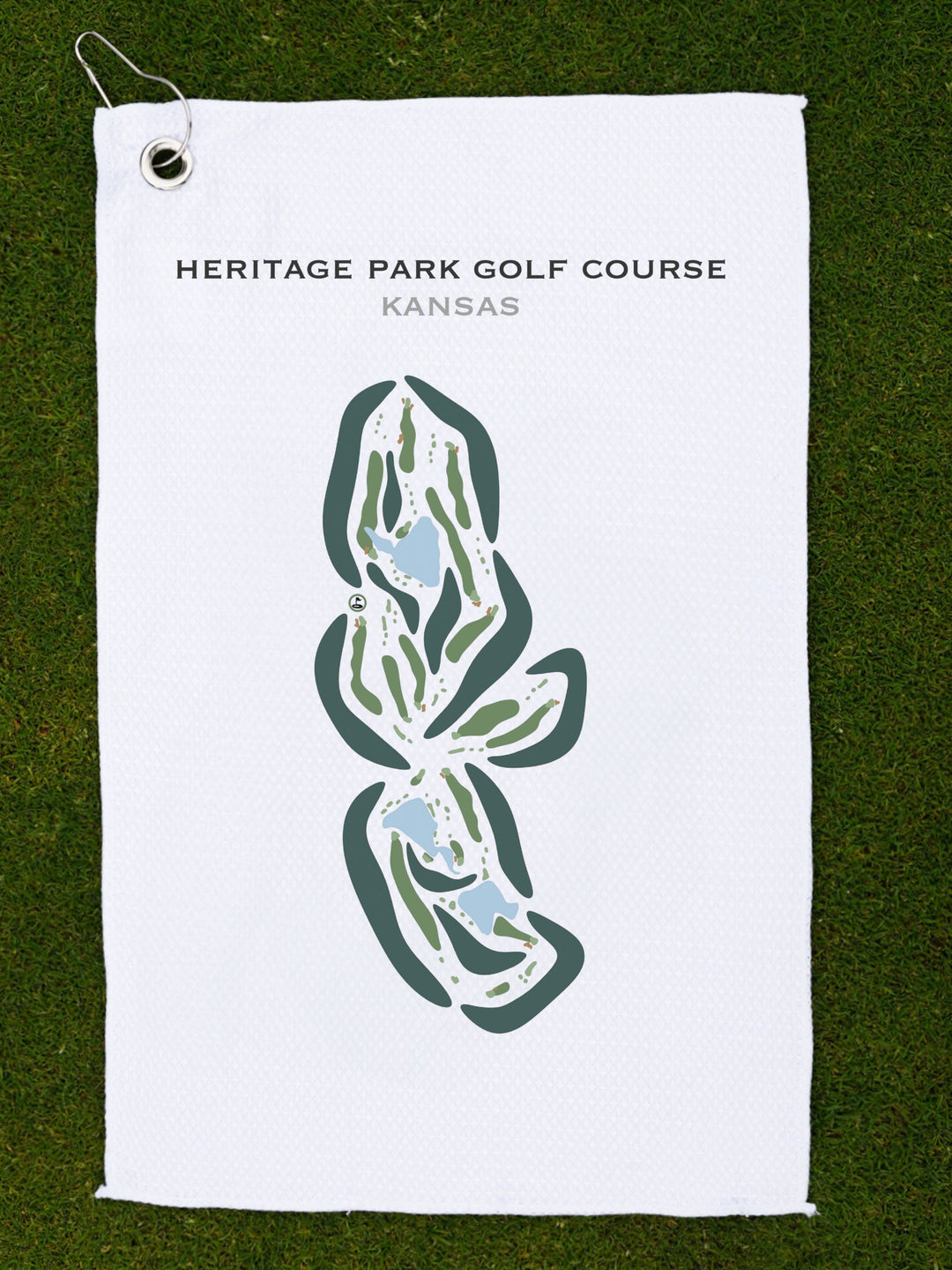 Heritage Park Golf Course, Kansas - Printed Golf Courses