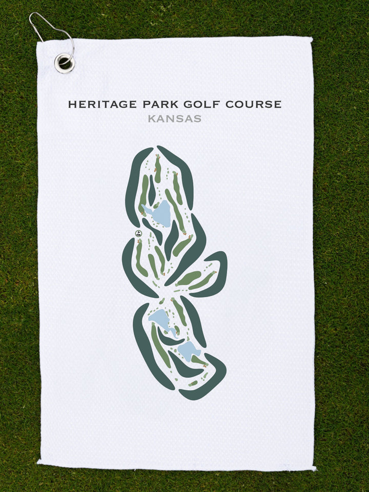 Heritage Park Golf Course, Kansas - Printed Golf Courses