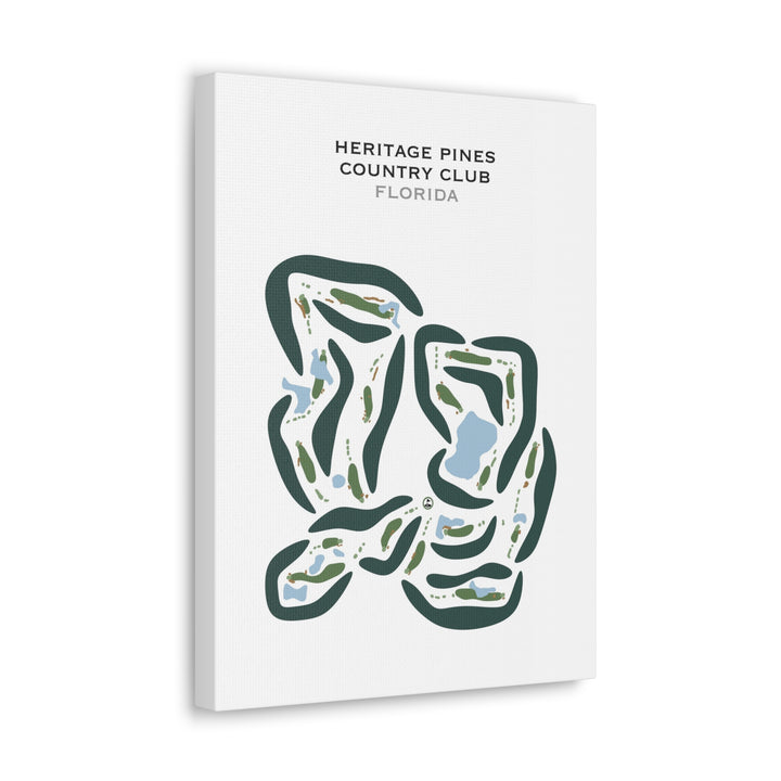 Heritage Pines Country Club, Florida - Printed Golf Courses