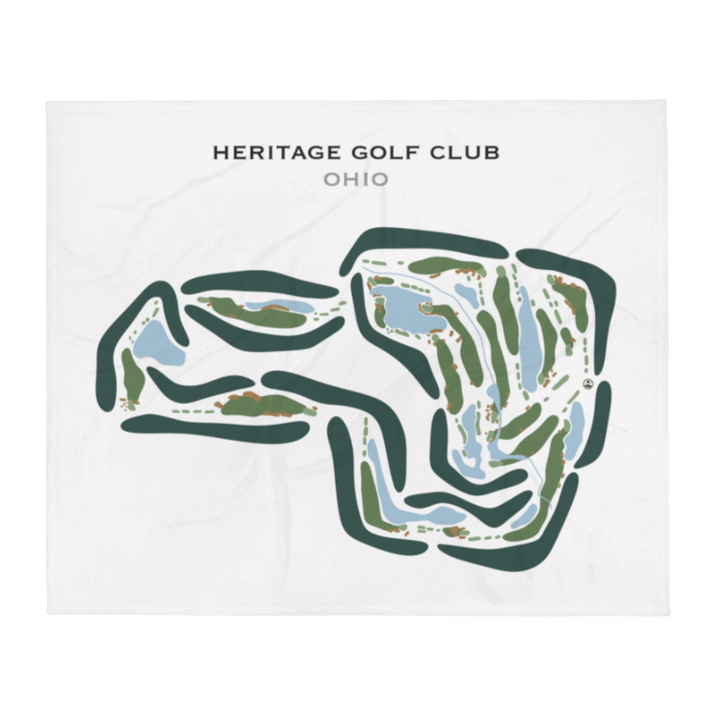 Heritage Golf Club, Ohio - Printed Golf Courses