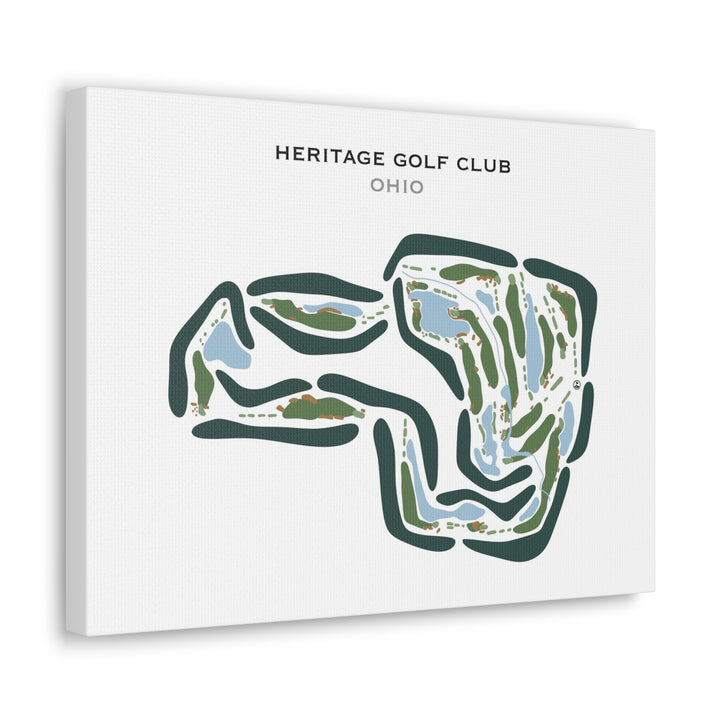 Heritage Golf Club, Ohio - Printed Golf Courses