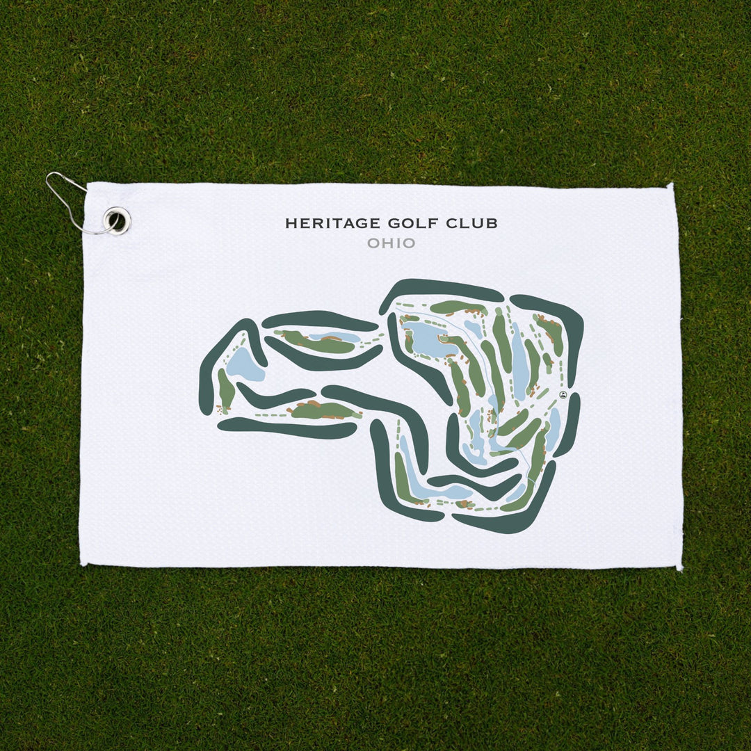 Heritage Golf Club, Ohio - Printed Golf Courses