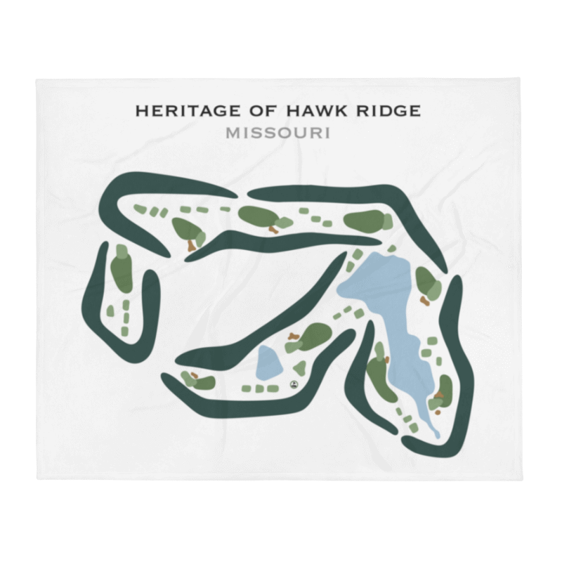 Heritage of Hawk Ridge, Missouri - Printed Golf Courses