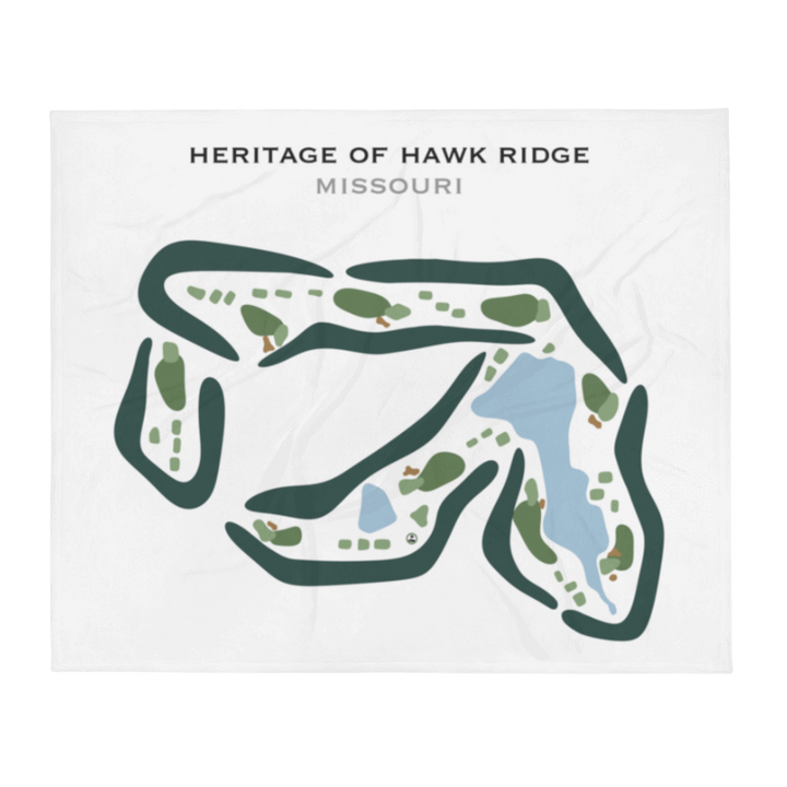 Heritage of Hawk Ridge, Missouri - Printed Golf Courses