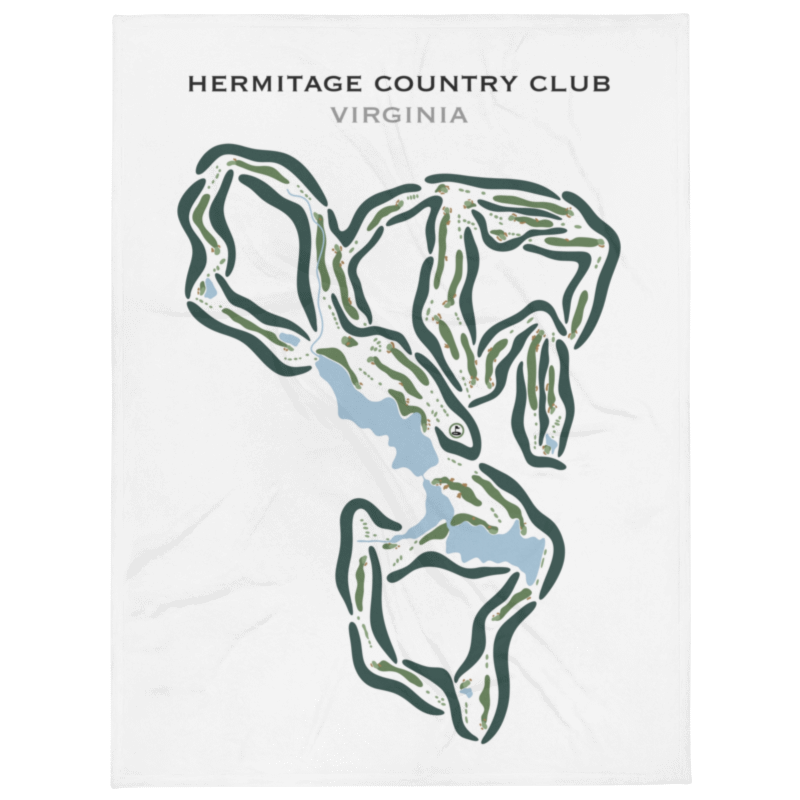 Hermitage Country Club, Virginia - Printed Golf Courses