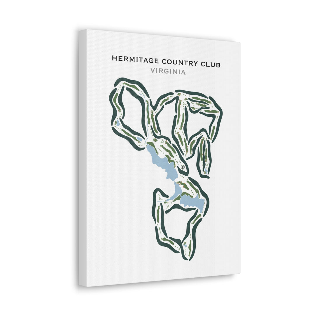 Hermitage Country Club, Virginia - Printed Golf Courses