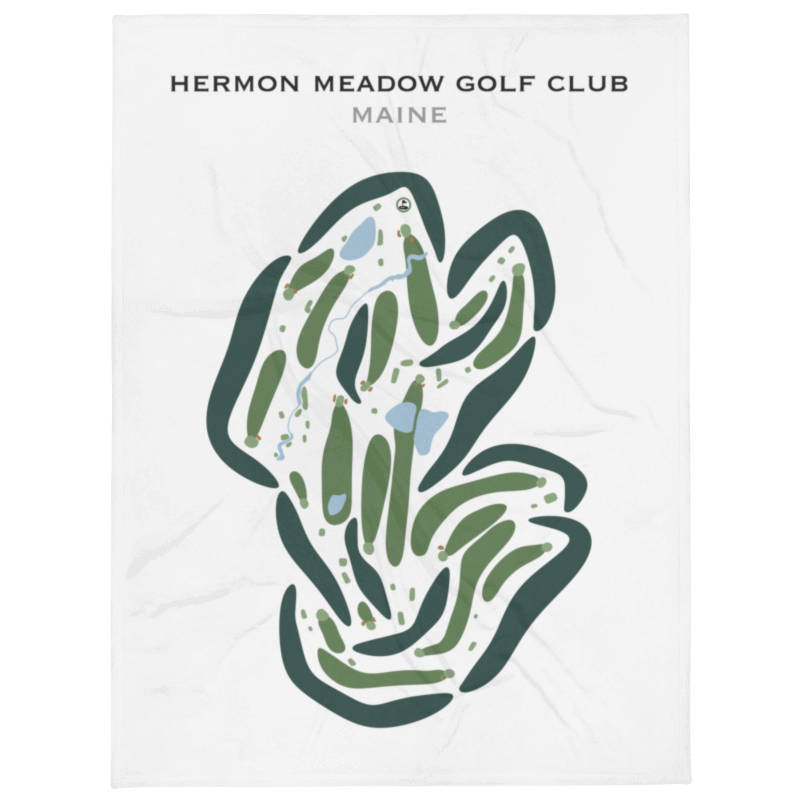 Hermon Meadow Golf Club, Maine - Printed Golf Courses