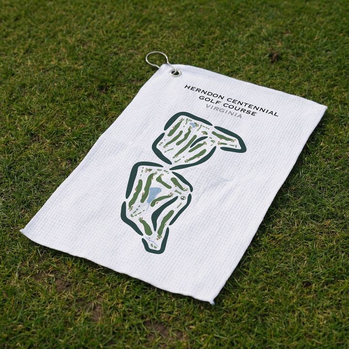 Herndon Centennial Golf Course, Virginia - Printed Golf Course