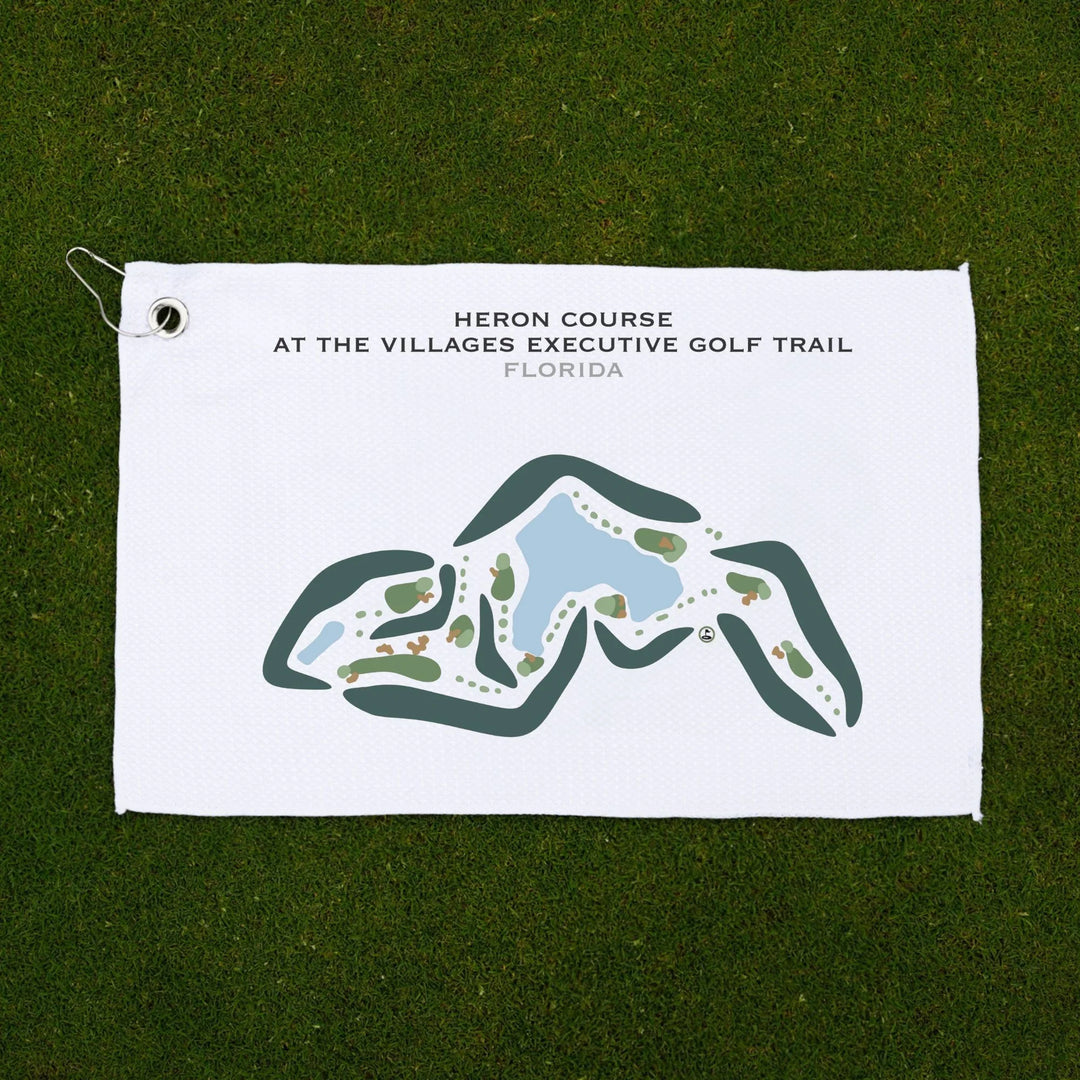 Heron Course at The Villages Executive Golf Trail, Florida - Printed Golf Courses