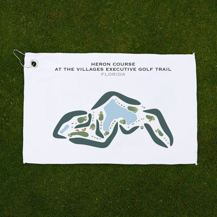 Heron Course at The Villages Executive Golf Trail, Florida - Printed Golf Courses