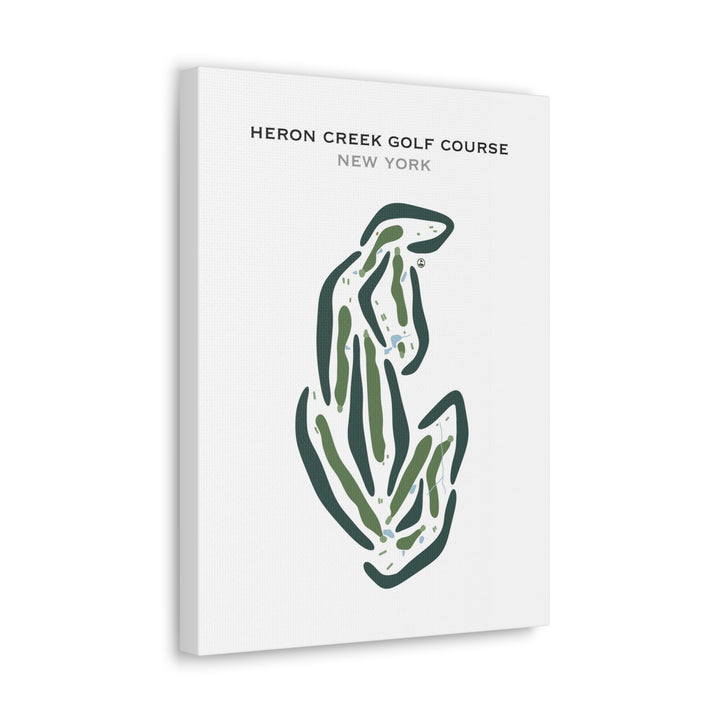 Heron Creek Golf Course, New York - Printed Golf Courses