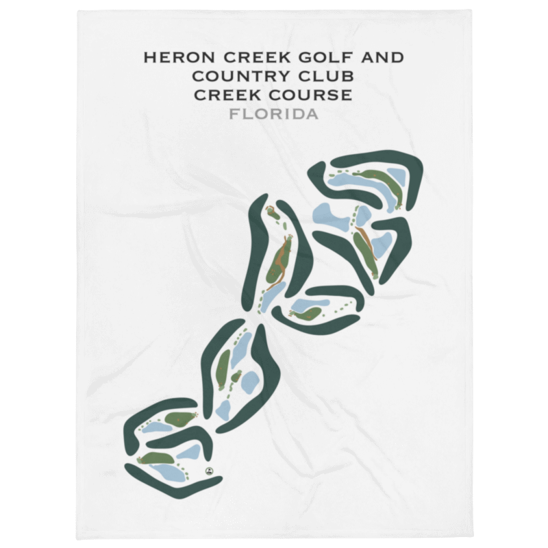 Heron Creek Golf & Country Club, Creek Course, Florida - Printed Golf Courses