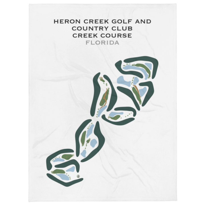 Heron Creek Golf & Country Club, Creek Course, Florida - Printed Golf Courses