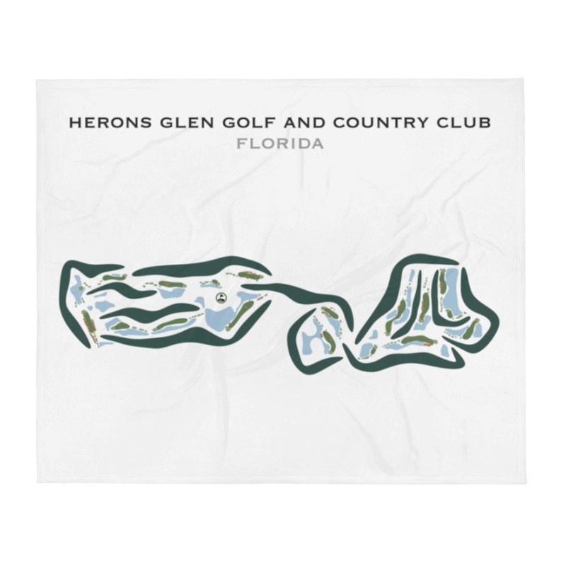 Herons Glen Golf & Country Club, Florida - Printed Golf Courses