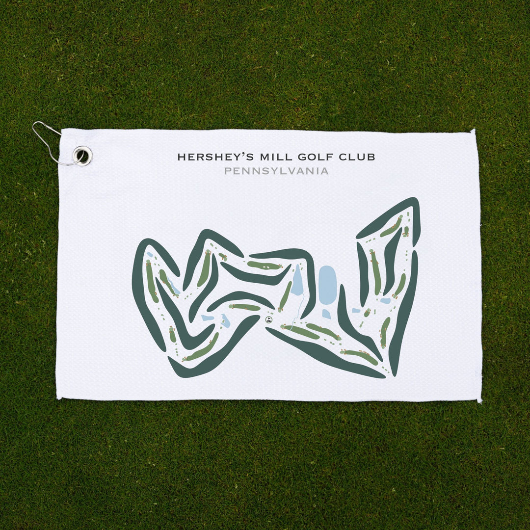 Hershey's Mill Golf Club, Pennsylvania - Printed Golf Courses