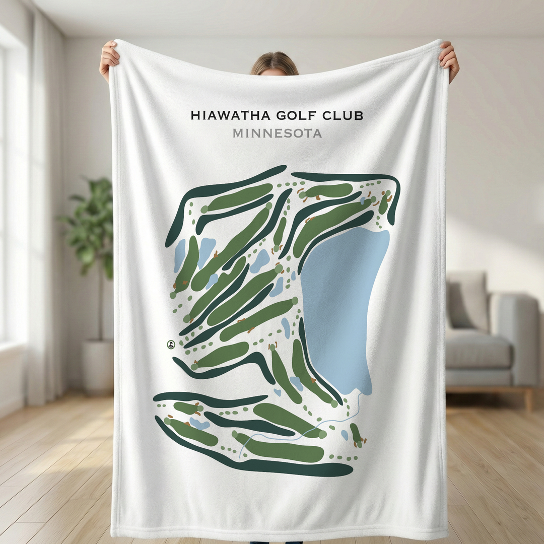 Hiawatha Golf Club, Minnesota - Printed Golf Courses