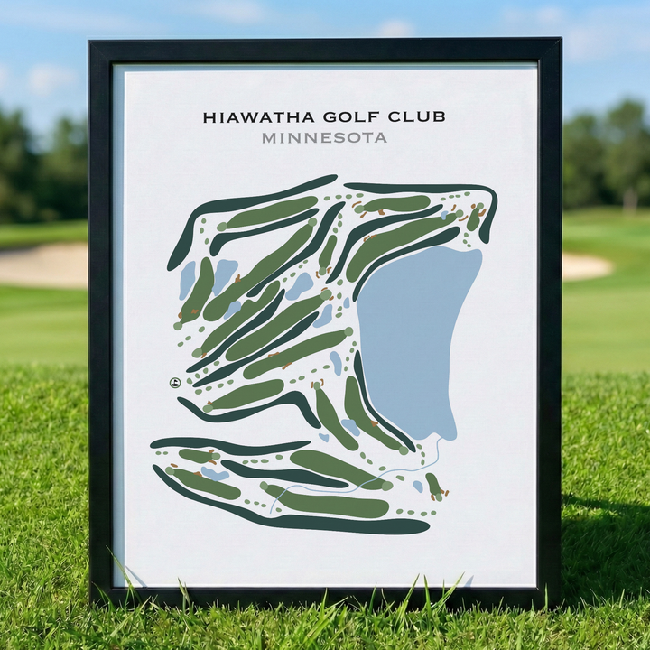 Hiawatha Golf Club, Minnesota - Printed Golf Courses
