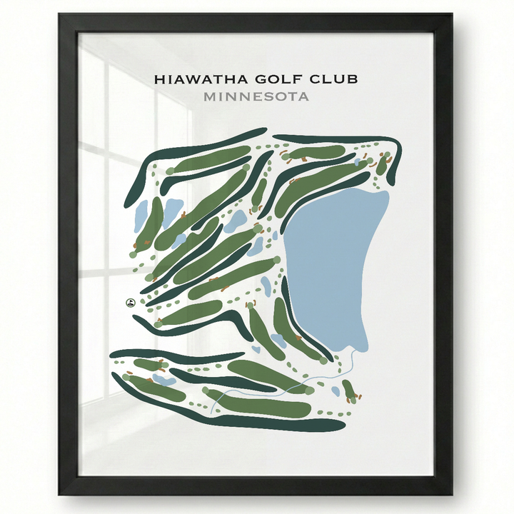 Hiawatha Golf Club, Minnesota - Printed Golf Courses
