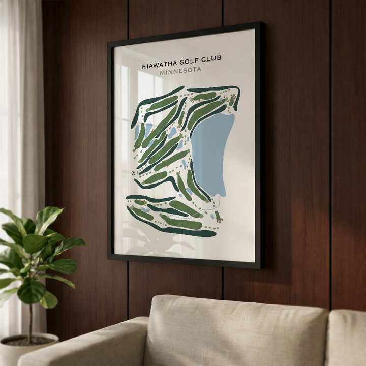 Hiawatha Golf Club, Minnesota - Printed Golf Courses