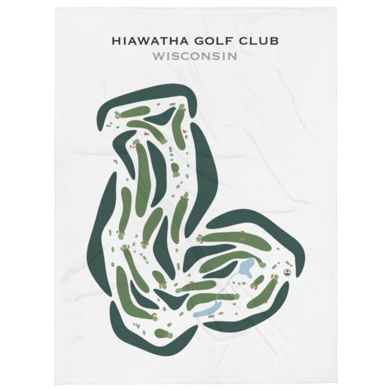 Hiawatha Golf Club, Wisconsin - Printed Golf Courses