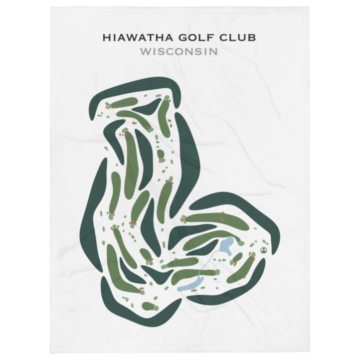 Hiawatha Golf Club, Wisconsin - Printed Golf Courses