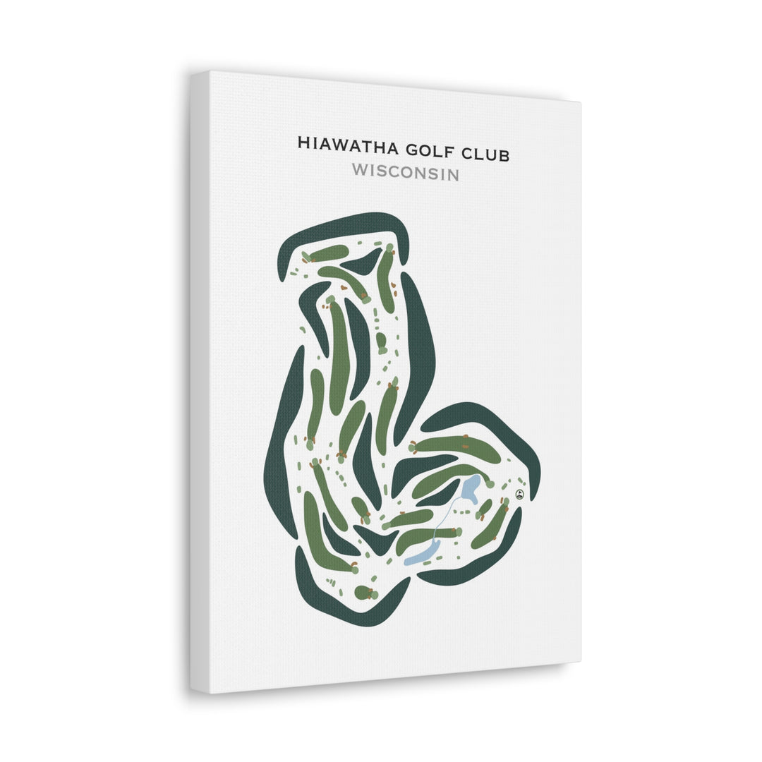 Hiawatha Golf Club, Wisconsin - Printed Golf Courses