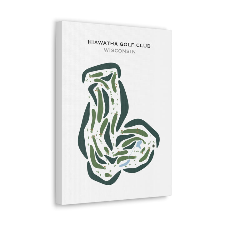 Hiawatha Golf Club, Wisconsin - Printed Golf Courses