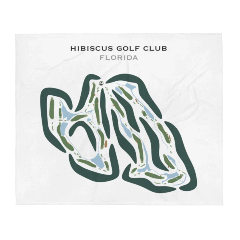 Hibiscus Golf Club, Florida - Printed Golf Courses