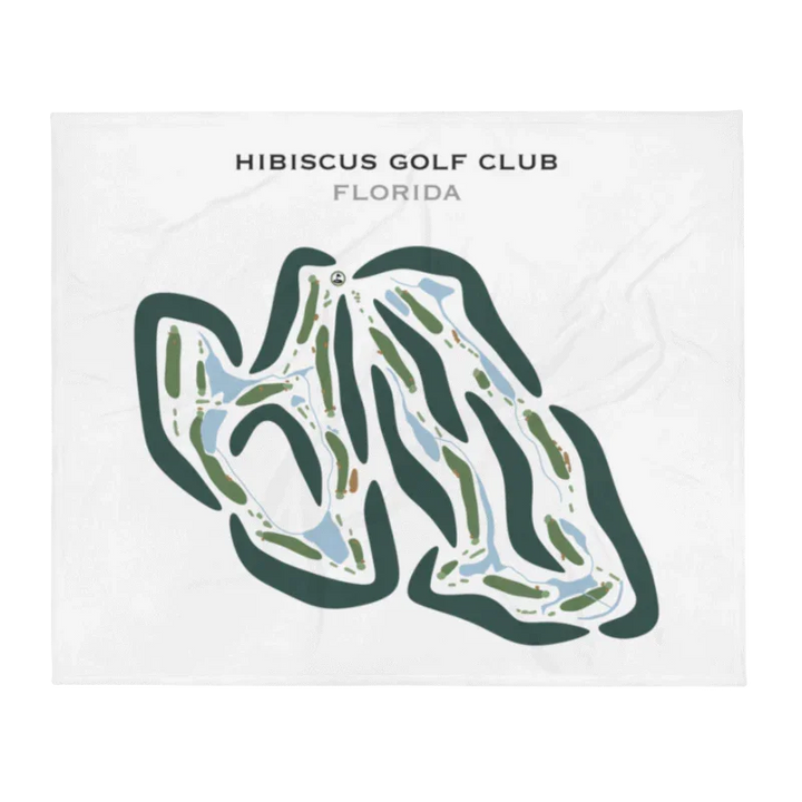 Hibiscus Golf Club, Florida - Printed Golf Courses