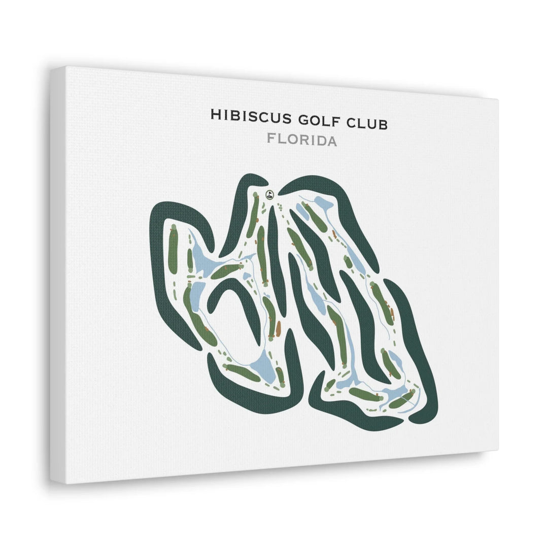 Hibiscus Golf Club, Florida - Printed Golf Courses