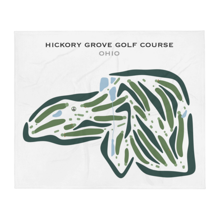 Hickory Grove Golf Course, Ohio - Printed Golf Courses