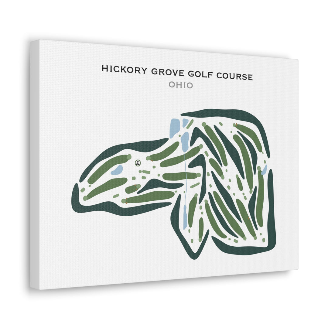 Hickory Grove Golf Course, Ohio - Printed Golf Courses