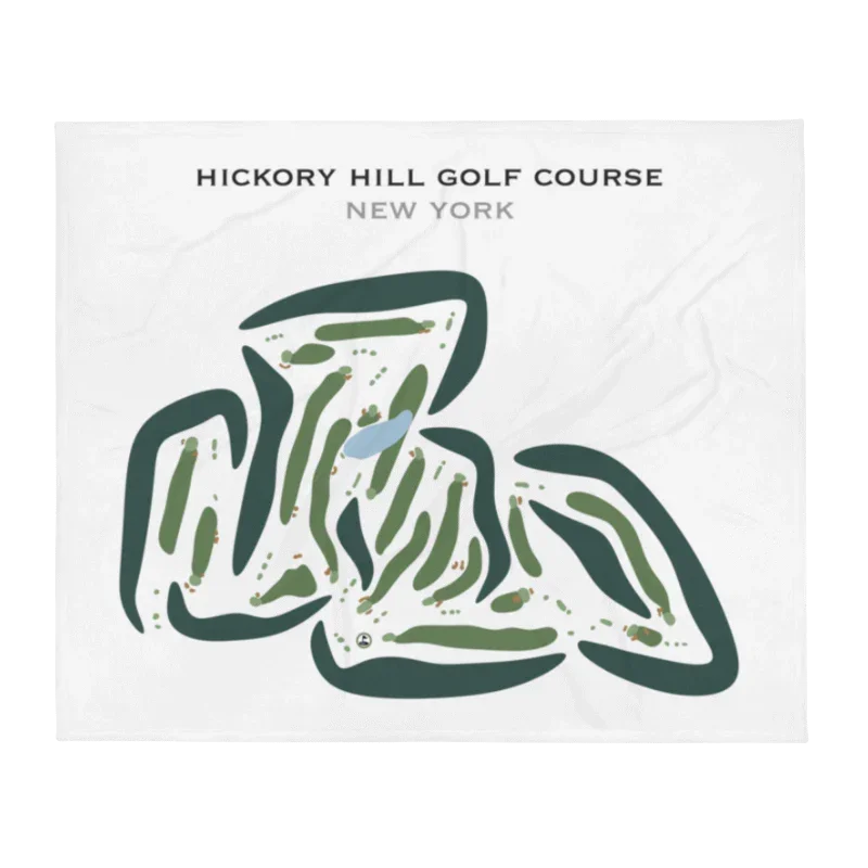 Hickory Hill Golf Course, New York - Printed Golf Courses