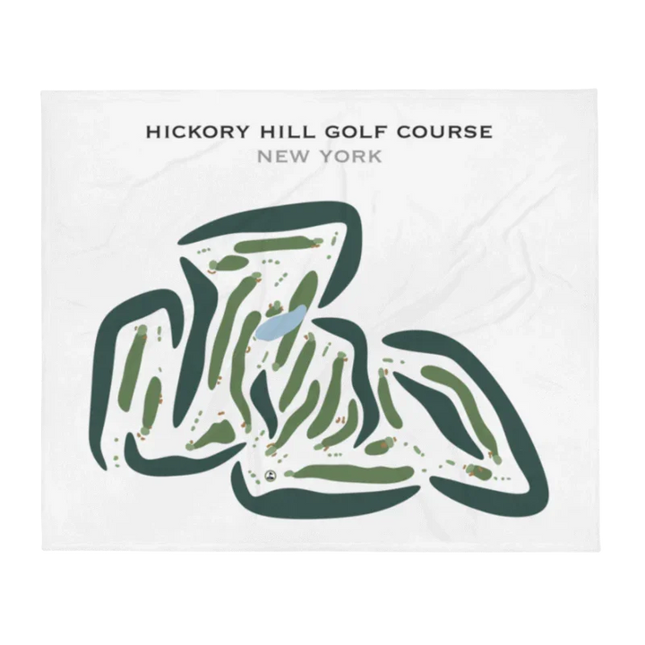 Hickory Hill Golf Course, New York - Printed Golf Courses
