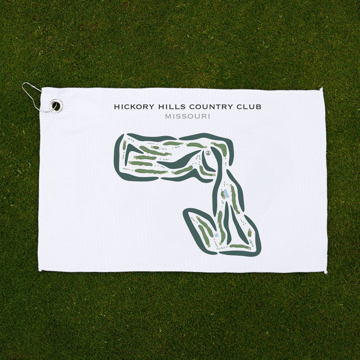 Hickory Hills Country Club, Missouri - Printed Golf Courses