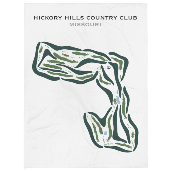 Hickory Hills Country Club, Missouri - Printed Golf Courses