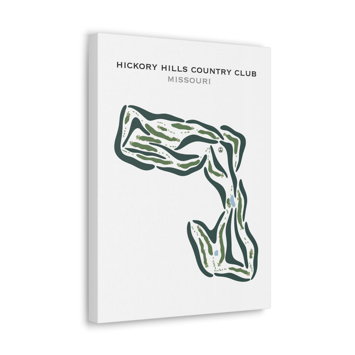Hickory Hills Country Club, Missouri - Printed Golf Courses