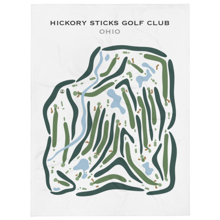 Hickory Sticks Golf Club, Ohio - Printed Golf Courses