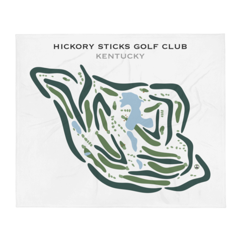 Hickory Sticks Golf Club, Kentucky - Printed Golf Courses