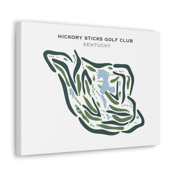 Hickory Sticks Golf Club, Kentucky - Printed Golf Courses