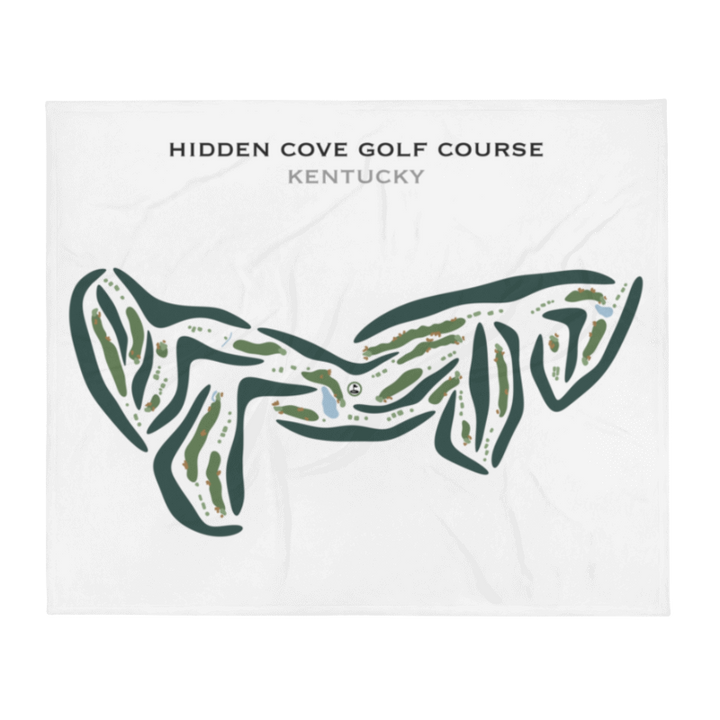 Hidden Cove Golf Course, Kentucky - Printed Golf Courses